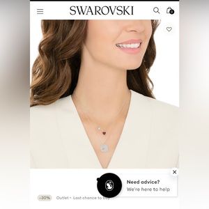 Swarovski Crystal Wishes pendant